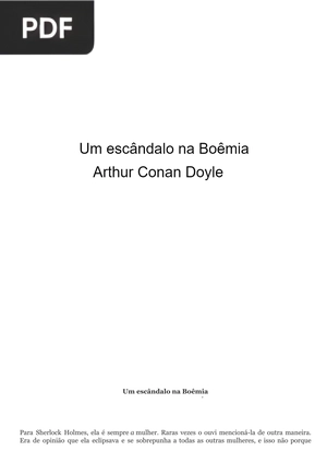 Um escândalo na Boêmia