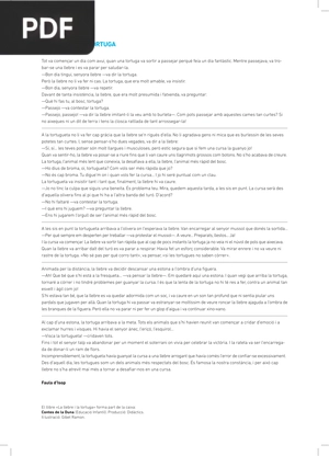 La llebre i la tortuga (A tartaruga e a lebre)