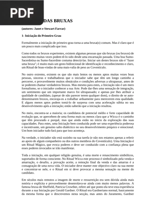 A Biblia Das Bruxas
