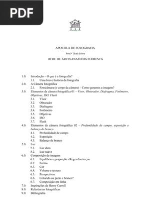 Apostila de Fotografia