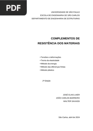 Complementos de Resistência dos Materiais