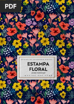 Desenho de Estampa Floral (Adobe Photoshop)