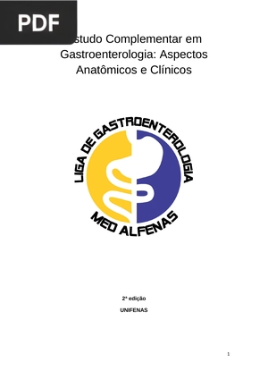 Estudo Complementar em Gastroenterologia - Aspectos Anatômicos e Clínicos