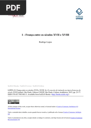 França entre os séculos XVII e XVIII