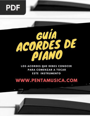 Guía de Acordes Mayores & Menores