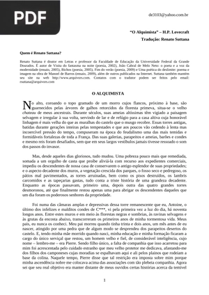 O Alquimista