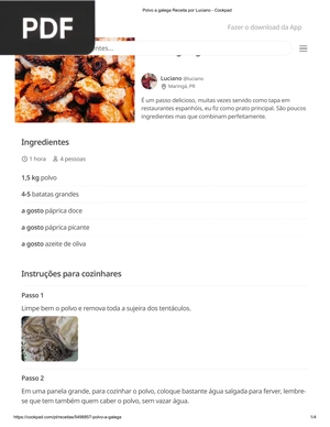 Polvo a galega