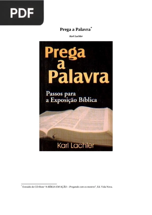 Prega a Palavra