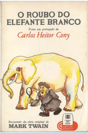 O roubo do elefante branco autor Mark Twain