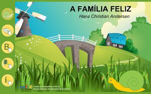 Uma família feliz autor Hans Christian Andersen