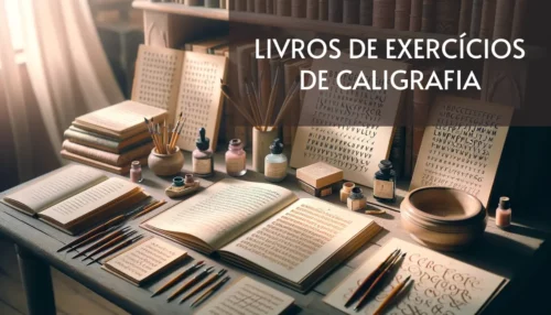 Livros de Exercícios de Caligrafia