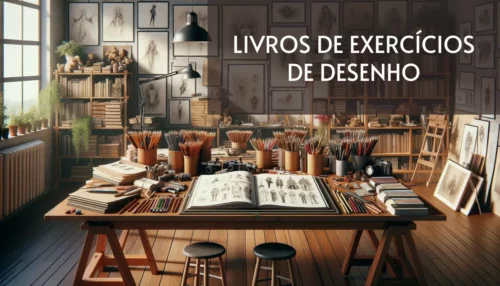 Livros de Exercícios de Desenho