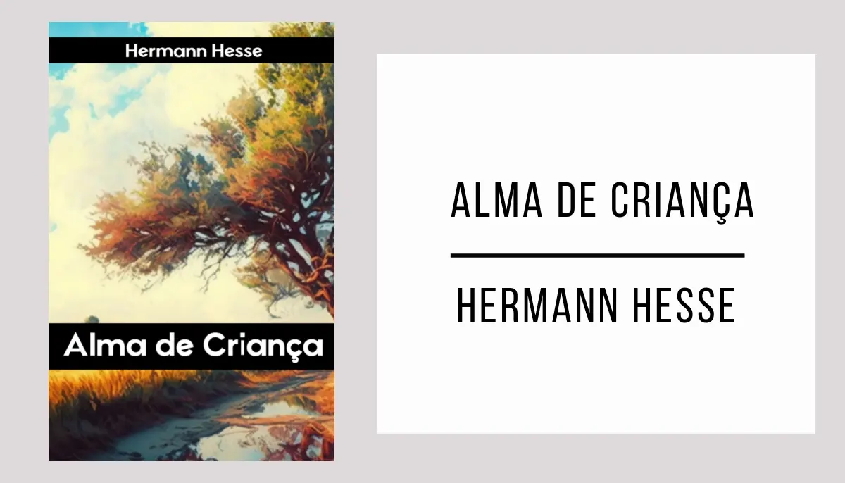 Alma de Criança autor Hermann Hesse