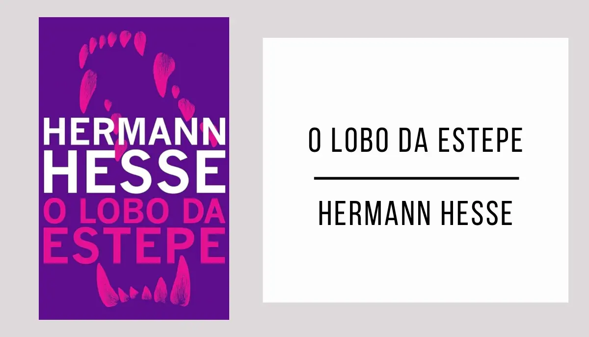 O Lobo da Estepe autor Hermann Hesse