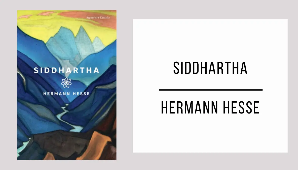 Siddhartha autor Hermann Hesse