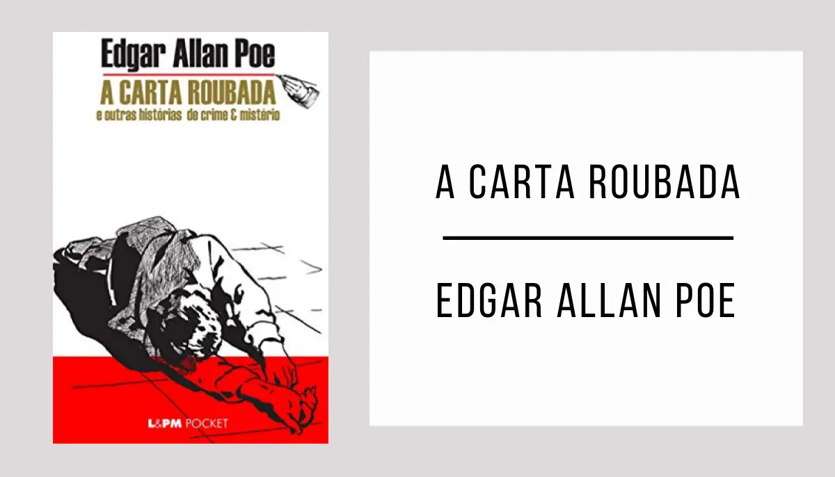 A Carta Roubada autor Edgar Allan Poe
