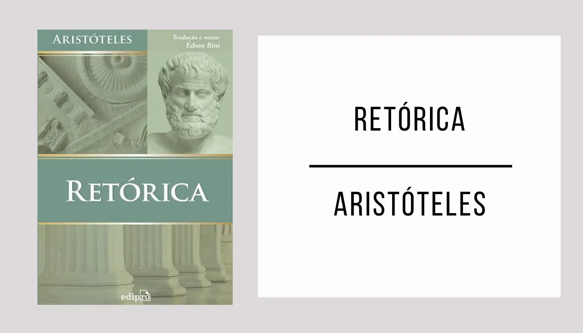 Retórica autor Aristóteles