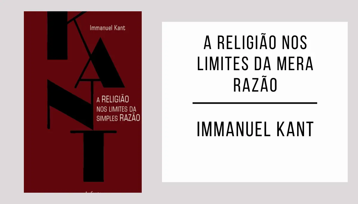 A Religião Nos Limites Da Simples Razão autor Immanuel Kant