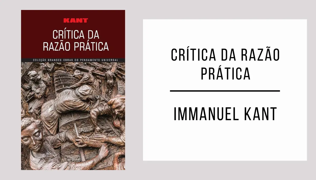 Crítica da Razão Prática autor Immanuel Kant