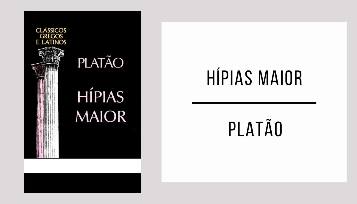 Hípias Maior autor Platão