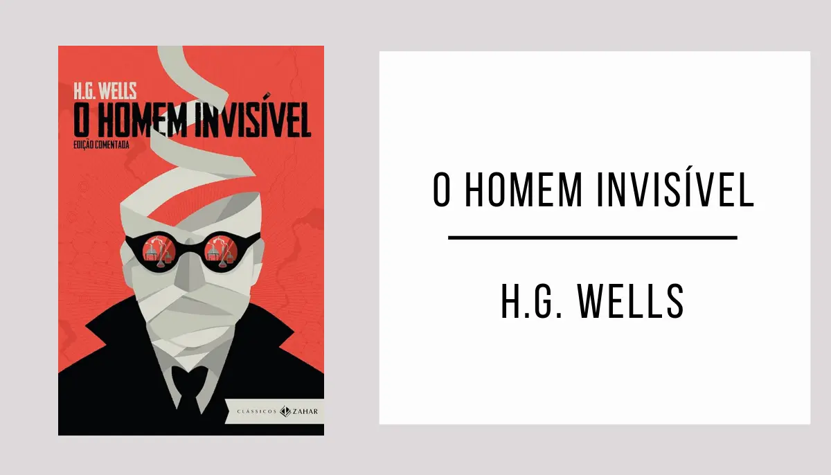O Homem Invisível autor H.G. Wells