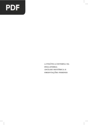 A Política Externa da Inglaterra