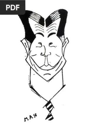 Caricatura para Colorir