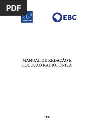 Manual de Redação e Locução Radiofônica