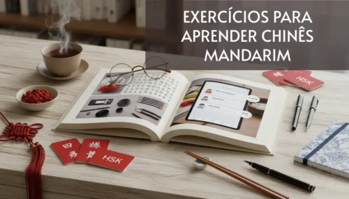 Livros de Exercícios para Aprender Chinês Mandarim