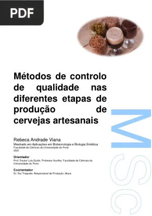 Métodos de Controlo de Qualidade nas Diferentes Etapas de Produção de Cervejas Artesanais