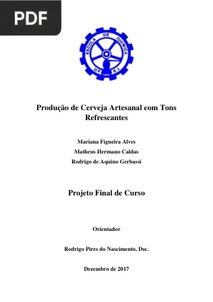 Produção de Cerveja Artesanal com Tons Refrescantes